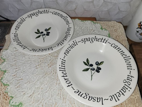 Johnson Brothers ~Creative Ware. Pasta Bowls.x2 10"