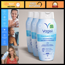 Fragrance-Free Feminine Wash for Sensitive Skin, 12 Fl Oz - 3 Pack, pH Balanced
