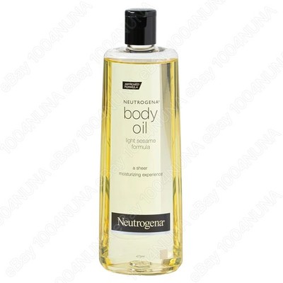 Neutrogena Body Oil Light Sesame Formula 473ml Non Greasy Anti Sticky Mineral