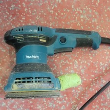 Makita BO5041 Orbital Sander Corded Electric Rotary Circular Blue Black