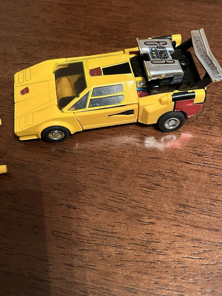 Transformers G1 Sunstreaker Incomplete  - Image 2 of 2