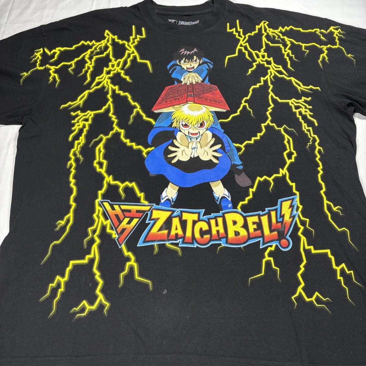 Hypeland X Zatchbell! AOP Double Sided Thunder Shirt Size 2XL