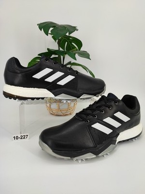 Adidas Men s Adipower Boost 3 Black Low Top Lace Up Golf Shoes Size 10 US