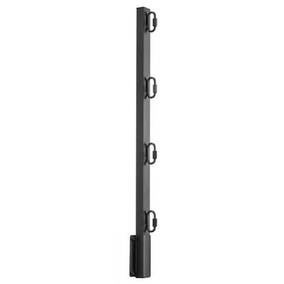 VEVOR Fence Post Extender, 8 Packs 23.8 in Barbed Wire Arm, Sturdy Steel Fence H