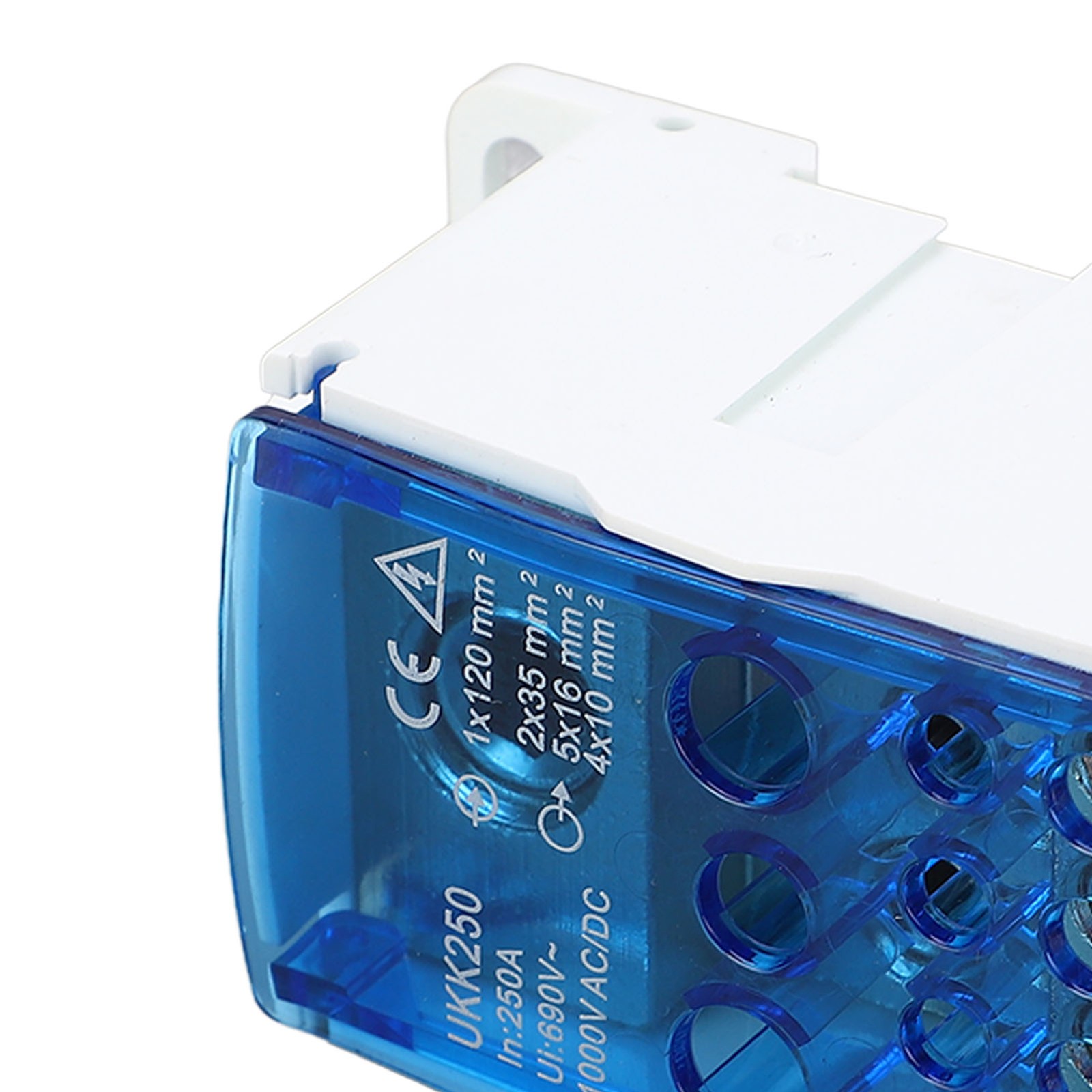 ¸Terminal Block Junction Box Splicing Din Rail Single Pole Power Distribution☜