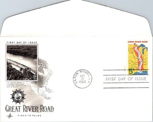 S09-5947, GREAT RIVER ROAD, ARTCRAFT FDC