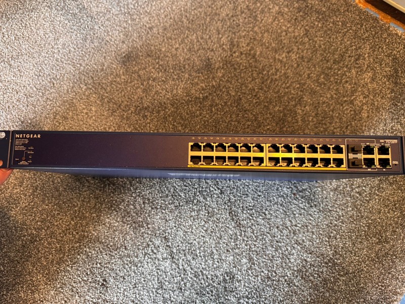 Netgear FS728TP Prosafe 24+4 Gigabit Smart Network Switch with PoE