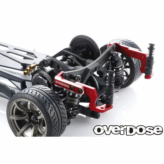 OVERDOSE OD2884 Aluminum Rear Body Mount for GALM GALM ver.2 Red