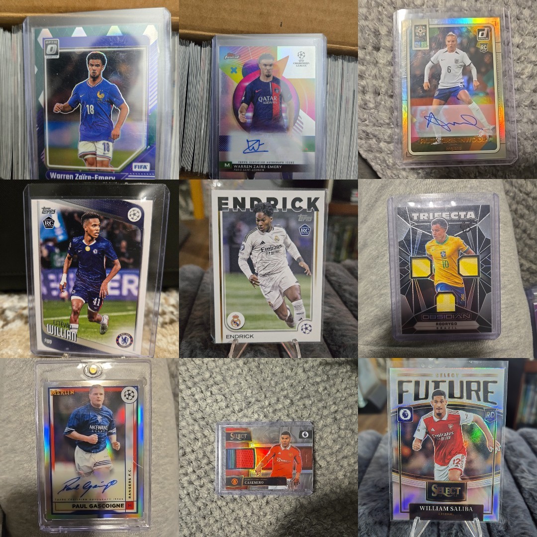 Panini / Topps Soccer Lot Of 20-30  Cards, Auto, Patch, Parallel, (READ)