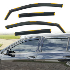 In-channel Window Visor Rain Guard Vent Deflector For Golf Gti Mk7 2015-2019 In-channel Window Visor Rain Guard Vent Deflector For Golf Gti Mk7 2015-2019