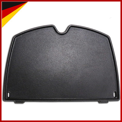 Grillplatte Gusseisen 38,9 x 27,4 x 1,3 cm für Weber Q 200 Grillzubehör