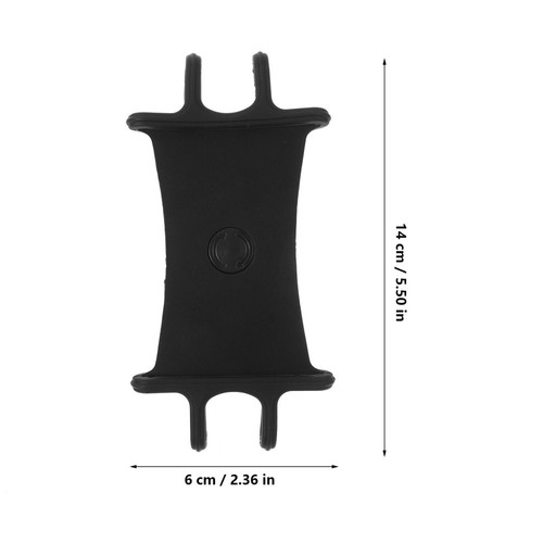1pc Telefonspeicher Rack Silikon Telefonklasse Fahrradhalterrad Bike Ständer - 第 12/12 張圖片