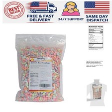 1 lb Resealable Bag of Dehydrated Marshmallows - Perfect for Cereal  Desserts