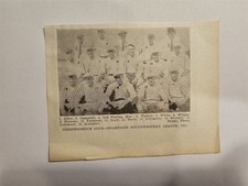 Independence Producers 1921 Baseball Team Picture Ned Pettigrew Glenn Wright