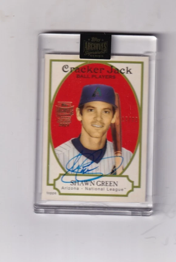 Baseball Shawn Green Sports Trading Cards & Accessories