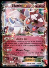 Diancie EX 72/124 Holo EX Rare Fates Collide Pokemon Near Mint on eBay