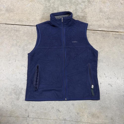 Patagonia, vintage patagonia synchilla navy made in usa fleece vest size medium