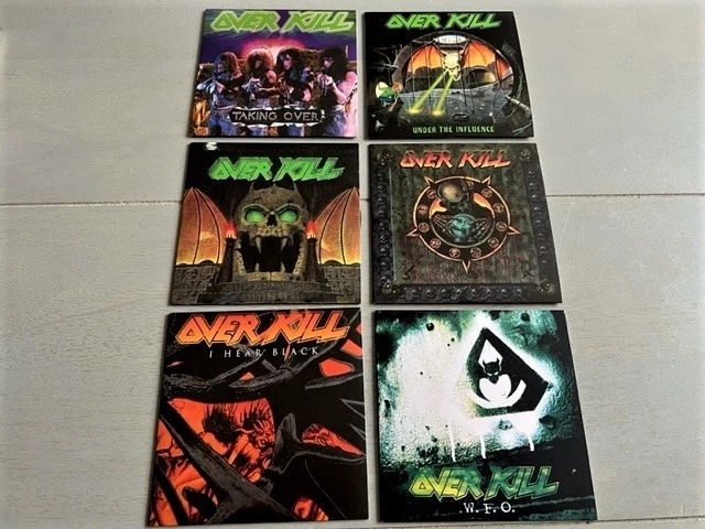 OVERKILL - THE ATLANTIC YEARS 1986- 1994 6CD BOXSET 2021       METALLICA,SLAYER - Image 4 of 4