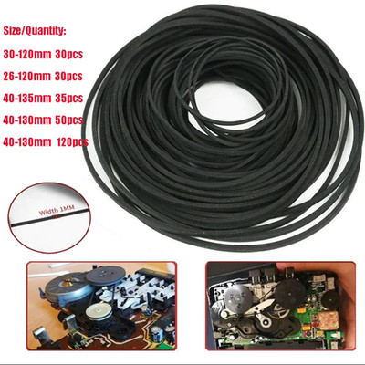 Universal Rubber Belt Set CD DVD Cassette Tape Recorder Turntable Repair Kit
