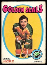 1971-72 OPC O-Pee-Chee Ernie Hicke RC California Golden Seals #61
