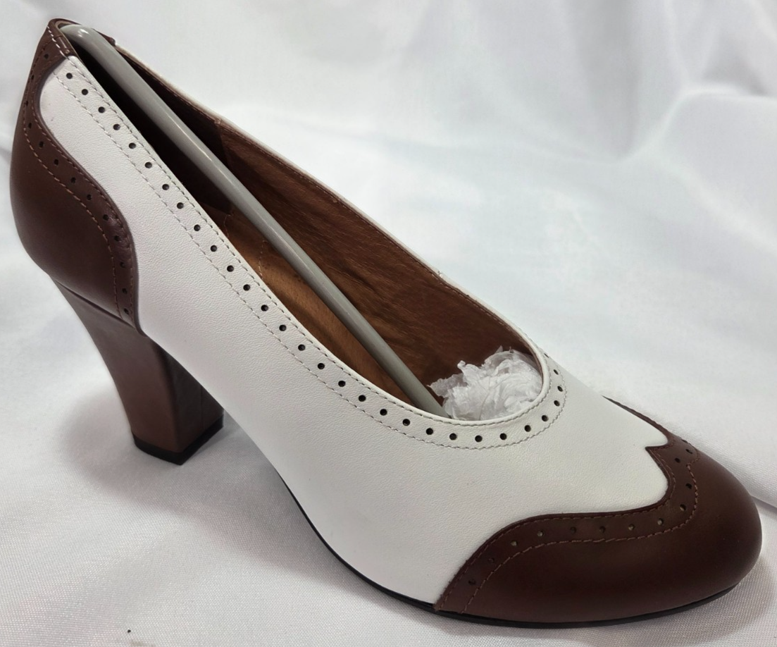 Royal Vintage Vintage Peggy Wedge Heeled Shoe Size 7.5