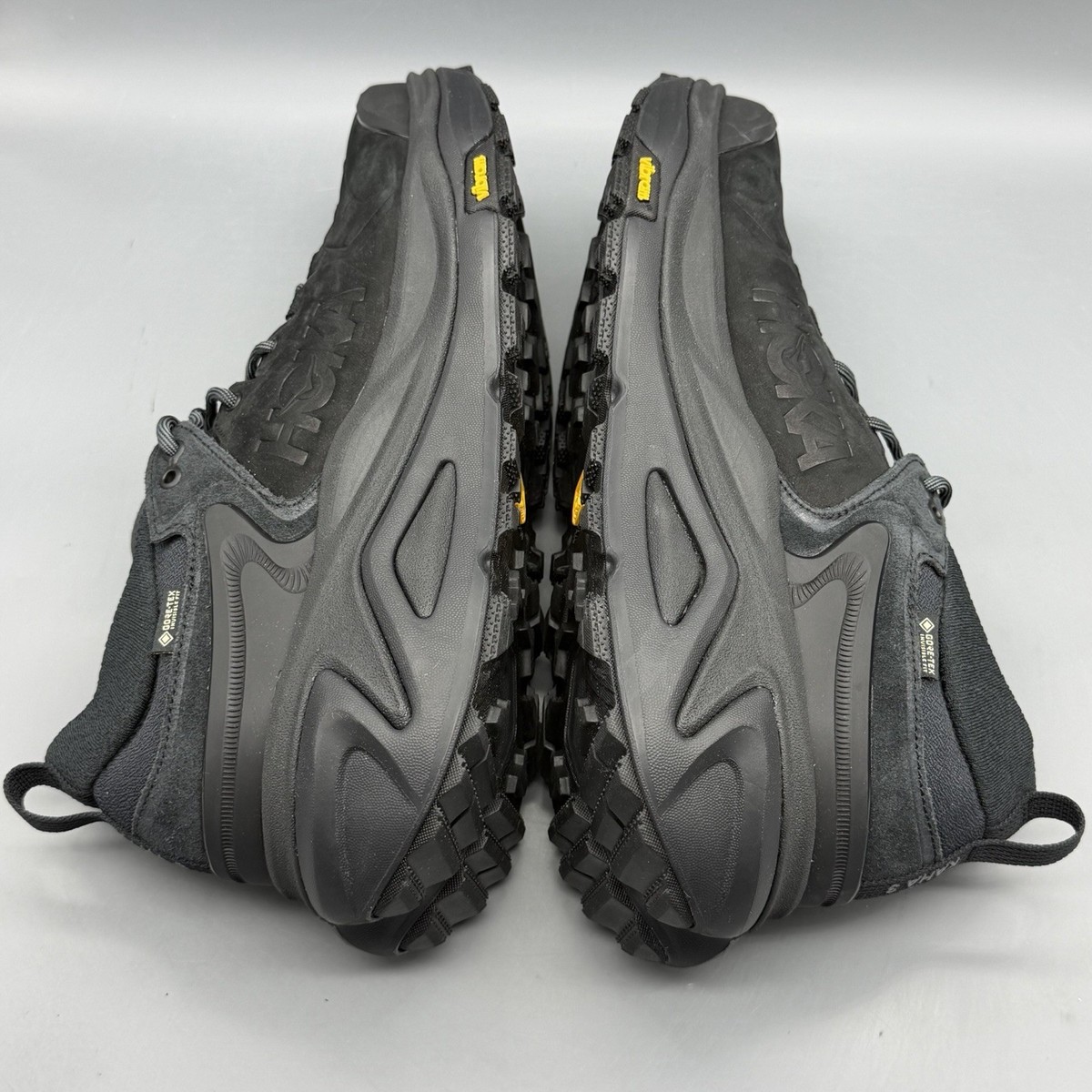 Hoka Kaha 3 Low GTX Mens 11.5 Triple Black Gore-Tex Trail Hiking
