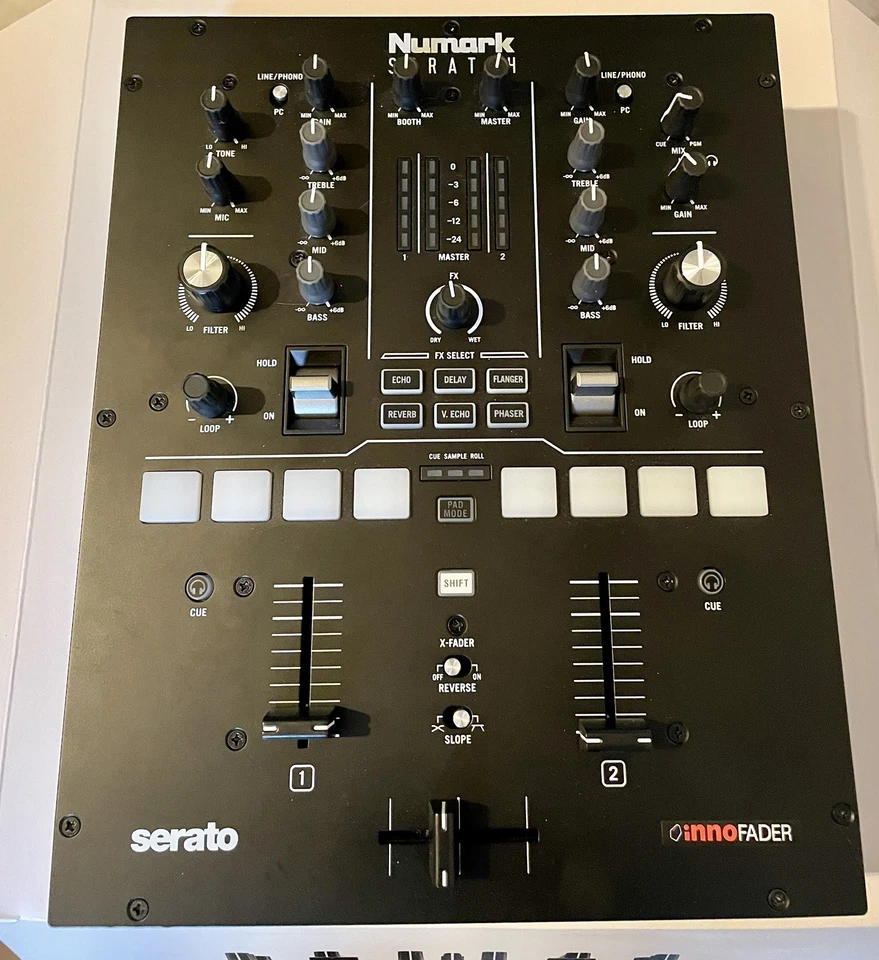 1x Numark Scratch 2-Kanal Battle-Mixer mit Serato DJ Pro Lizenz OVP wie Neu !! - Bild 2 von 4