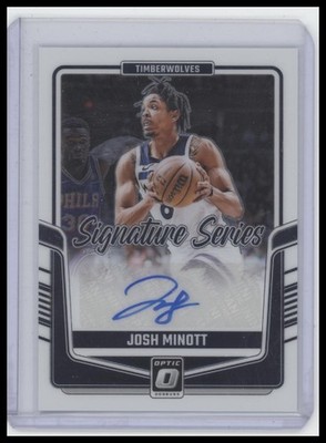 2024-25 Donruss Optic #SS-MIN Josh Minott Signature Series
