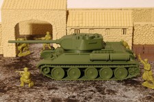 T34-85 (Guerra tardía) — Tanque soviético de la Segunda Guerra Mundial | Modelo a escala 1/32 (54 mm)–1/56 (28 mm)