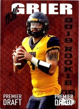 Will Grier HIT Premier Draft 2019 Sage Football #44