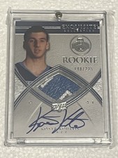 2008-09 Upper Deck Exquisite Kosta Koufos Autograph Patch Rookie RC 140/225.