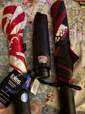 Alabama Crimson Tide lot of 3 umbrellas all displaying the iconic mascot