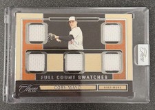 2025 Panini Three and Two #FCS-CM Coby Mayo Full Count Swatches #/49