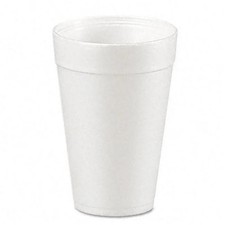 DRC 32TJ32 Drink Foam Cups 32 Ounces White 20 Bags of 25 Per Carton