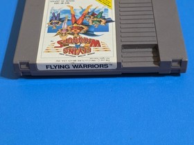 319:  Flying Warriors Video Game Nintendo NES Cart Only Authentic Tested/Working
