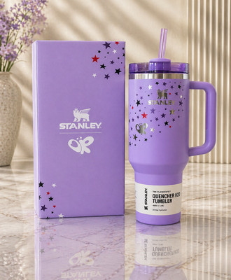 Olivia Rodrigo 40oz Stanley Quencher FlowState Tumbler Purple