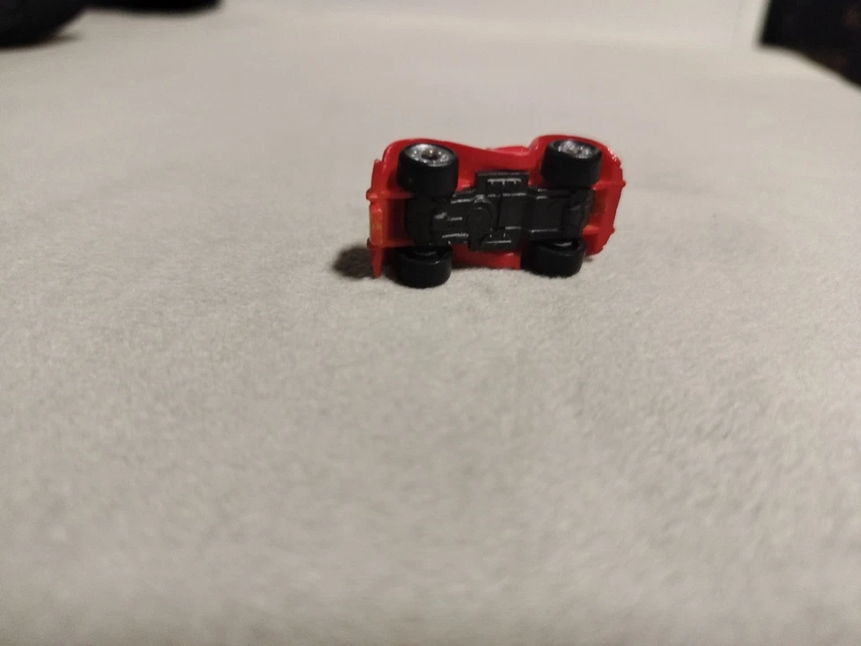 Vintage Micro Machines 1950's MG TF Red 1 1/4" Sports Car Vehicle Galoob 1987 - Image 3 of 4