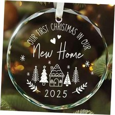 Housewarming Gift for New Home 2025 - Our First Christmas in Our New Home 2025