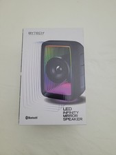 ByTech LED Infinity Mirror Speaker, Bluetooth