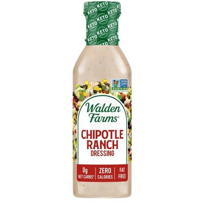 Walden Farms Chipotle Ranch Dressing, 12 fl oz