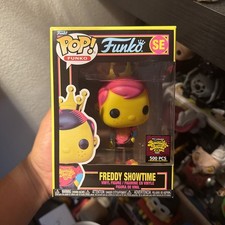 Funko Pop! Blacklight Freddy Showtime LE 500 Fundays 2002
