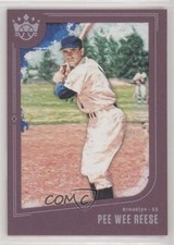 2019 Panini Diamond Kings Plum Framed Pee Wee Reese #92 HOF 0nr3