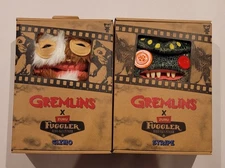 Fuggler X Gremlins Gizmo & Stripe Funny Ugly Monster Set Of 2 - IN HAND 