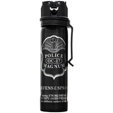 Police Magnum pepper spray self defense tactical security 1 Pack 4oz Flip Top
