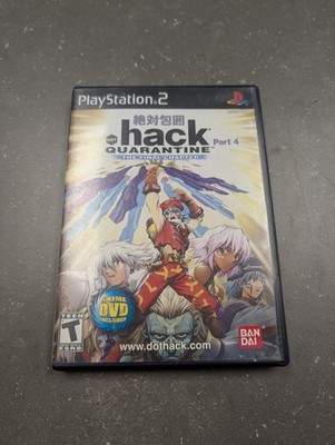 Dot Hack Quarantine Part 4 (PlayStation 2, PS2) ~ Complete CIB Anime Included