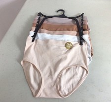 Seamless Super Soft Underwear Briefs 6 Pairs Womens Small New