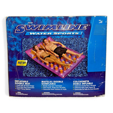 Swimline 9036 78" Double Inflatable Pool Float Mattress 2 Person NOS Sealed