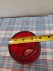 VINTAGE DIETZ FITZALL LOC NOB C5 RUBY RED REPLACEMENT LANTERN GLOBE — photo 8
