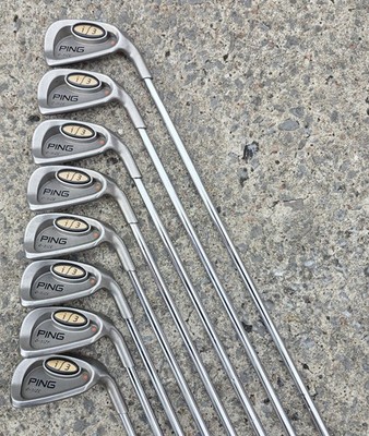 Ping i-3 0-Size Red Dot Golf Eisen Set - #3 #4 #5 #6 #7 #8 #9 #W Ping Griffe RH
