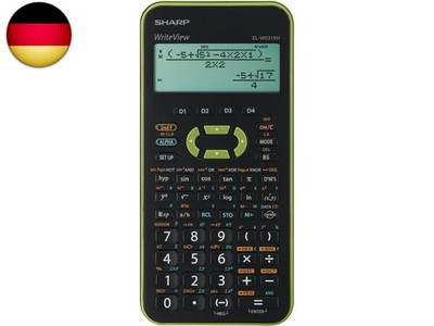 EL-W531 XH-GR Wissenschaftlicher Schulrechner (4-zeilige Anzeige, WriteView,